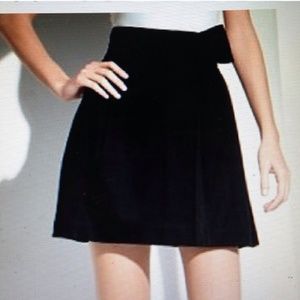 BCBG Pleated Miniskirt with bow detail