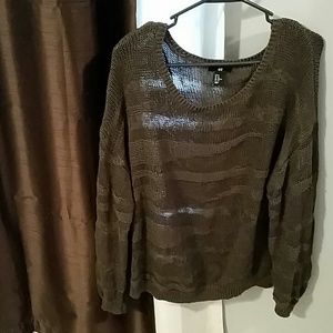 H&M boyfriend texture sweater