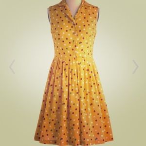 You're In Luck Dress ladybug print