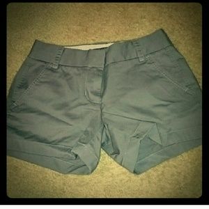 Gray White and wine j crew short bundle