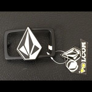 volcom belt buckle