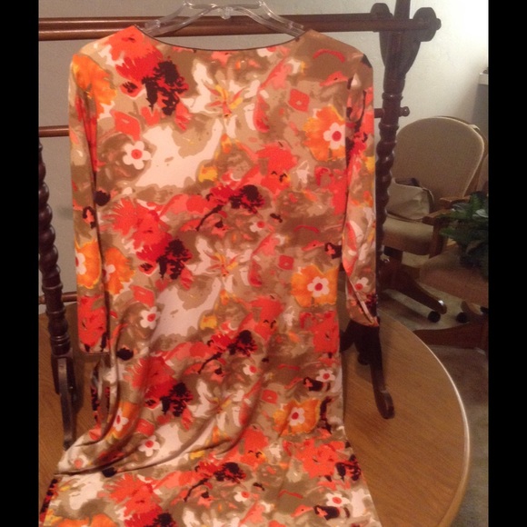 NWT multi colored peach/brown/beige - Picture 3 of 4
