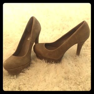 Tan Suede JLo heels