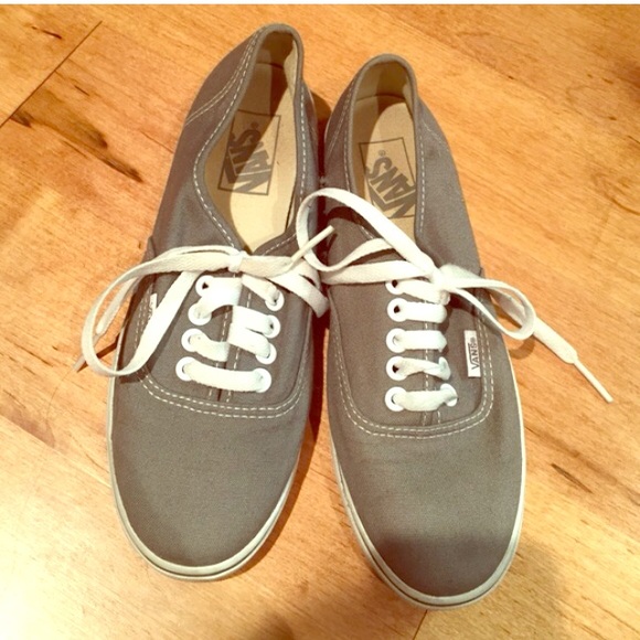 Gray Vans Perfect Condition