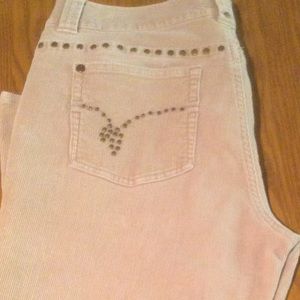 Beige cordory jeans