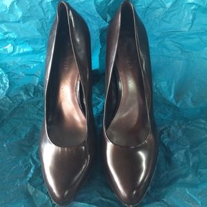 Nine West Chocolate Pumps