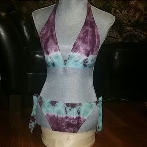 Tie die lucky brand swimsuit