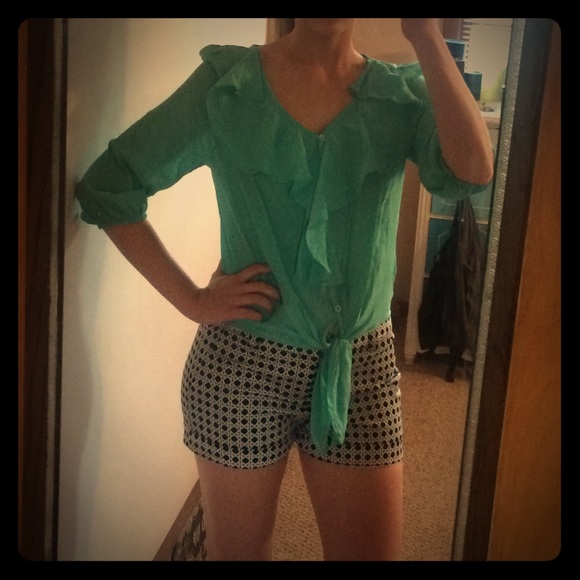 Turquoise Summer Top