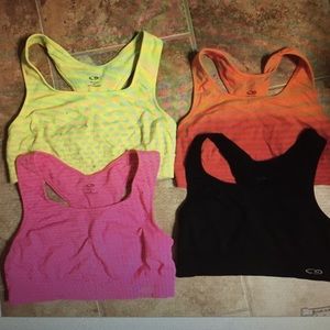 Four Champion XL sports bras