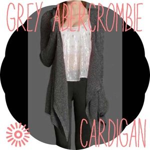 Grey Abercrombie Cardigan