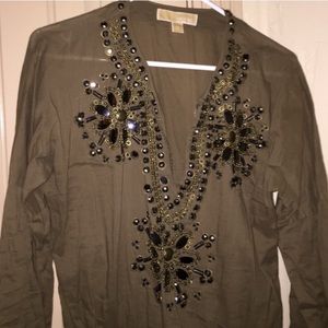 Michael Kors embellished dress