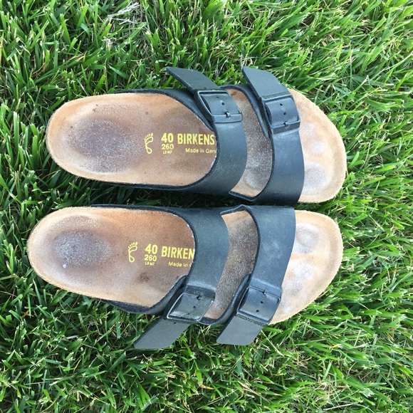 Birkenstock two strap sandals