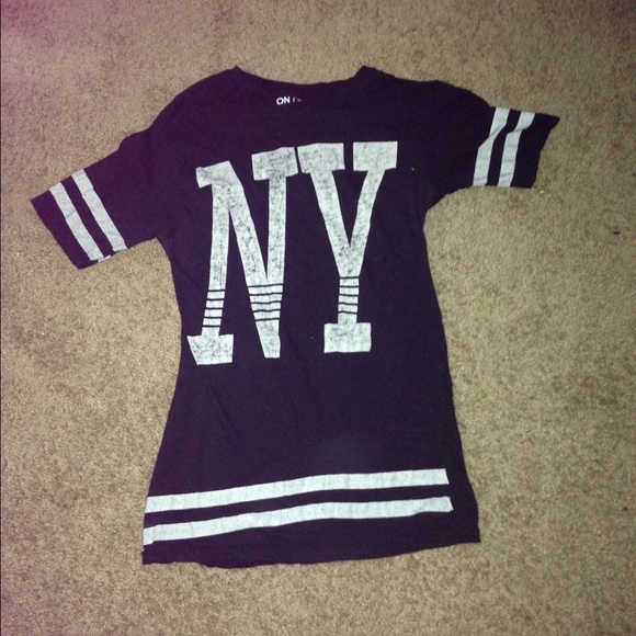 New York jersey shirt .