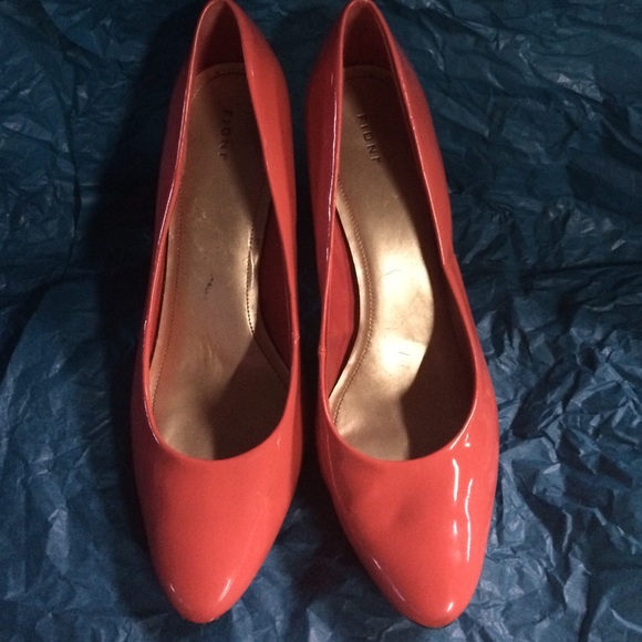 Classic Orange Pumps