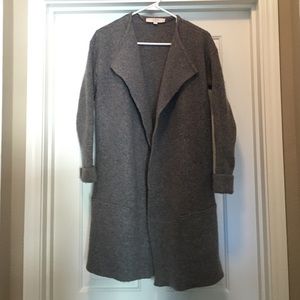 The Loft Grey Overcoat