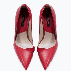 Zara Asymmetrical Pumps