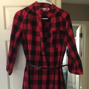 Shirt dress with Belt