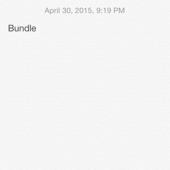 Bundle for nousa