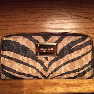 Michael Kors Zebra Wallet