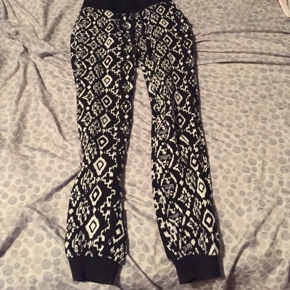 High waisted joggers