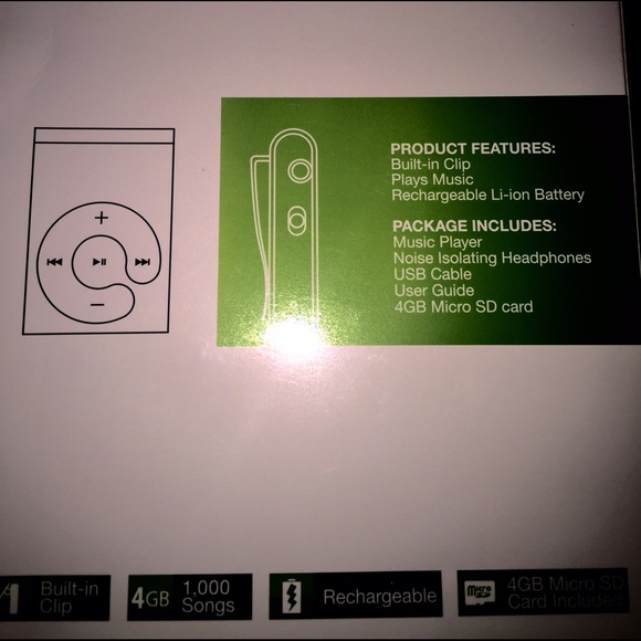 🎀Slick Headphones w/ MP3 player & mini SD card🎀 - Picture 2 of 2