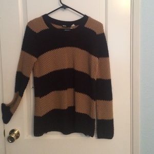 !! Sold !! Brown and black stripped sweater