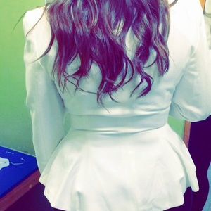 Bergdorf Goodman peplum blazer