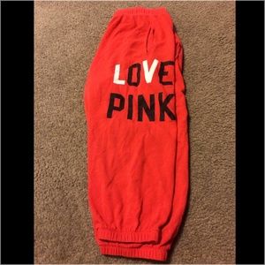 Victoria's Secret pink capri