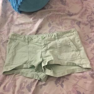 Super cute mint Mossimo Supply co. shorts !!