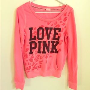 Pink sweatshirt