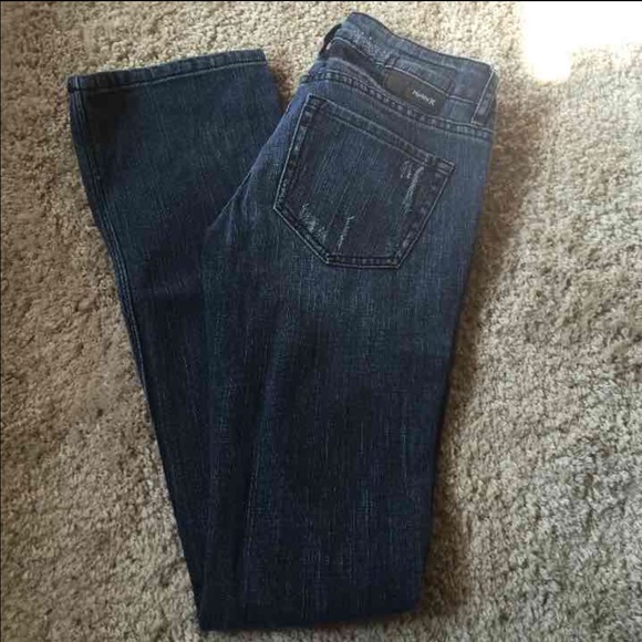 HURLEY STUDDED SKINNY BOOT-CUT JEANS - Picture 2 of 4