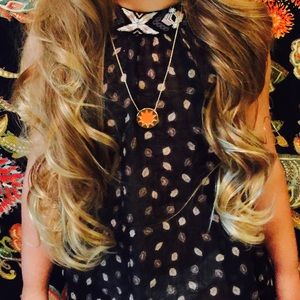 House of harlow mini sunburst necklace