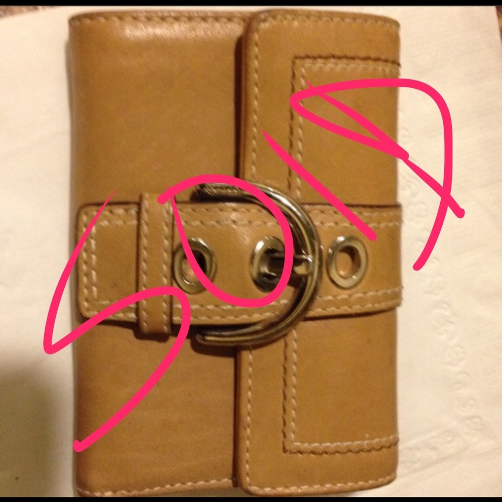 ******SOLD..****Authentic Coach Wallet