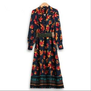 Long sleeve maxi dress