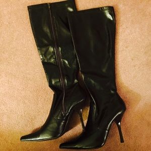 Sexy Stiletto Knee High Boots