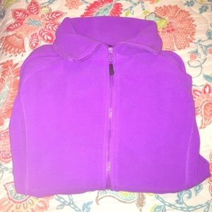 CALVIN KLEIN purple fleece