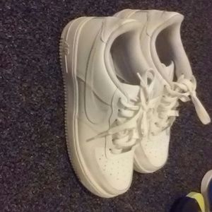 White Air Force 1s