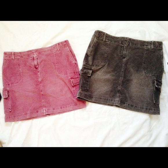 Stretch corduroy skirt bundle