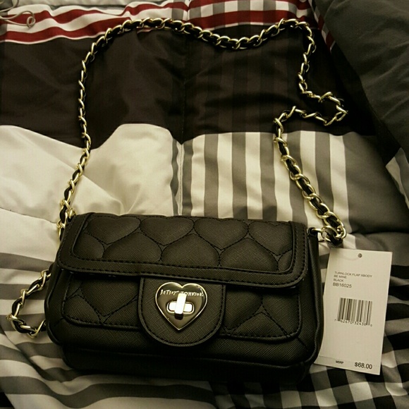 COMING DOWN TOMORROW BETSEY JOHNSON CROSSBODY
