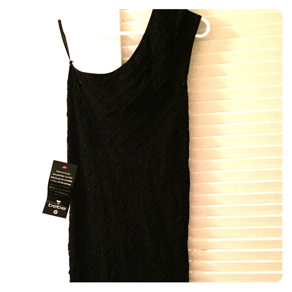 Black and blue one shoulder bodycon dress