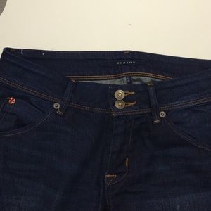 Hudson dark boot cut jeans