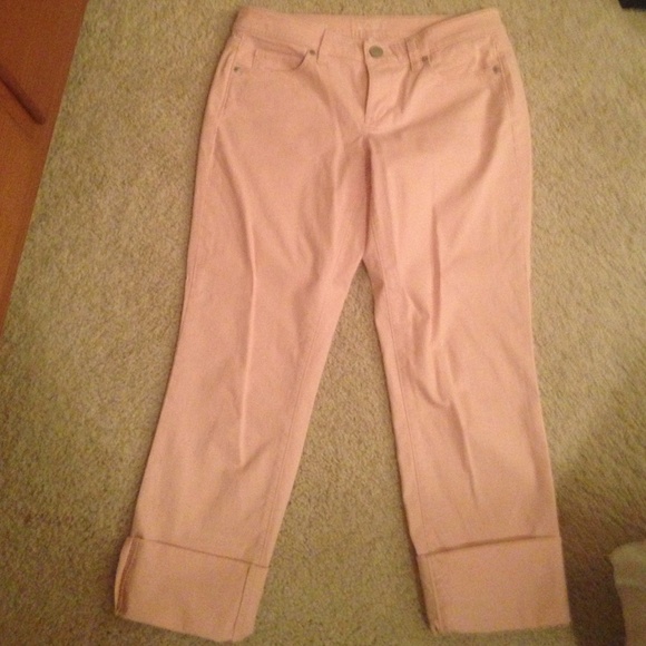 Sz 27 LOFT Pink Modern Straight Pants