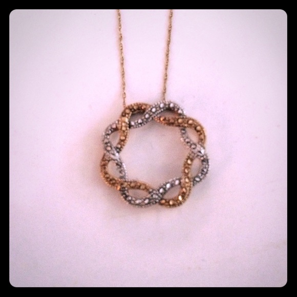 Pendant with Gold Chain