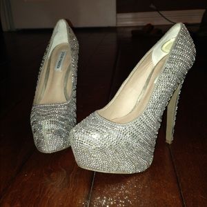 Steve Madden sparkly heels
