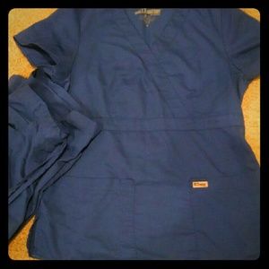 Bundle with pink scrubs