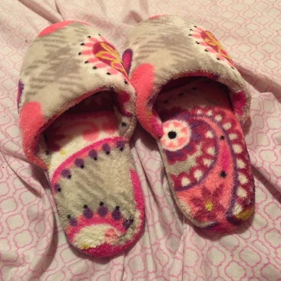 Lightly worn Vera Bradley House Slippers