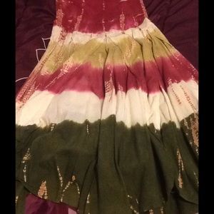 Tie dye, snake print top & Sneakers for Sugasmack