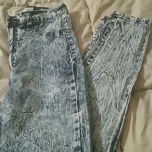 2015 spring high waisted denim jean
