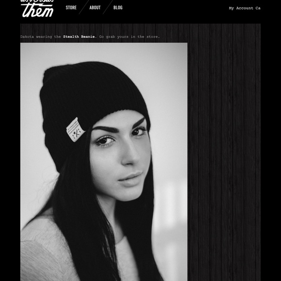 US VERSUS THEM 'Dakota beanie'