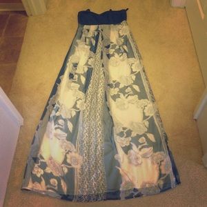 Chiffon maxi dress